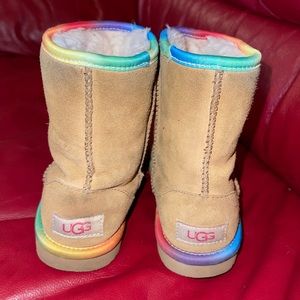 Toddler rainbow Uggs